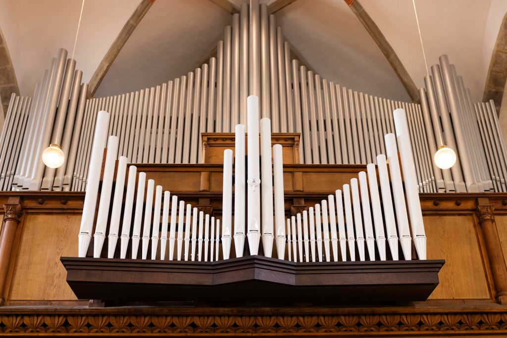 Porzellanorgel in der Frauenkirche Meißen